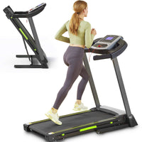 Sturdy Folding Electric Treadmill: 3.5HP Motor & 300LBS